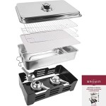 Brownin 330001 テーブルスモーカー 温度計付き ステンレススチール